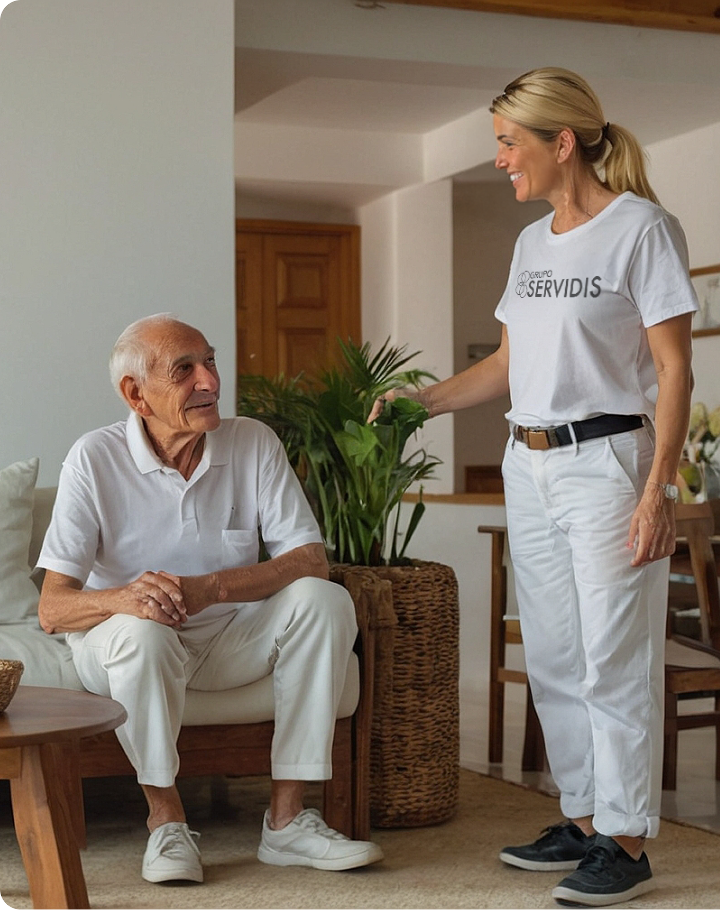 Cuidado de personas  mayores y ancianas